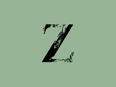 Z 36 36 days of type 36daysoftype branches challenge creative design experiment font jrdickie letter lettering letters nature test text tree type typography winter