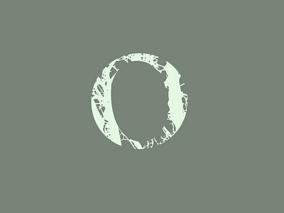 O 36 36 days of type 36daysoftype design experiment font font design jrdickie letter lettering letters nature practice test text tree type typeface typography vector