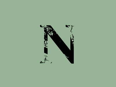 N 36 36 days of type 36daysoftype design experiment font font design jrdickie letter lettering letters n nature test text texture tree type typography vector