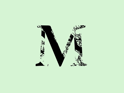 M 36 36 days of type 36days 36daysoftype branches design font font design fonts jrdickie letter lettering letters m nature tree type type design typography vector