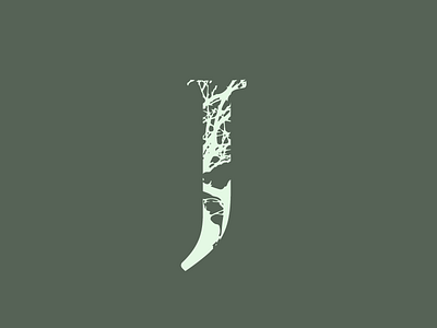 J 36 36 days of type 36days 36daysoftype design experiment font font design j jrdickie letter lettering letters nature test tree type type design typography vector