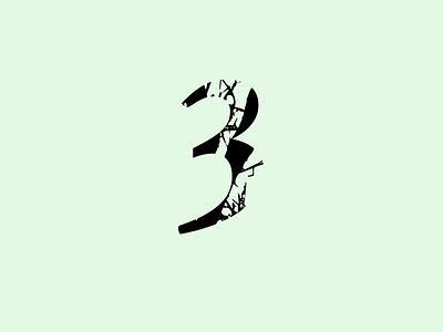 3 3 36 36 days of type 36days 36daysoftype design experiment font font design jrdickie lettering letters test text texture tree type type design typography vector