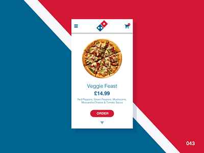 DailyUI #043 Food/Drink Menu