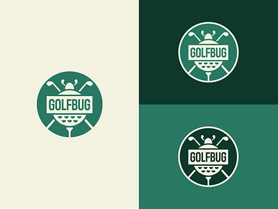 Golfbug badge ball brand brand design branding bug concept crest design golf golf club icon identity jrdickie logo sport sports branding stamp type typography