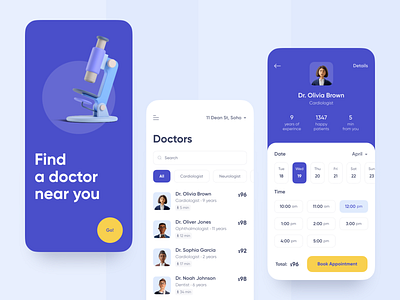 Doctor Appointment App • Concept appointment blue calendar doctor doctor appointment medical medicine scheduling
