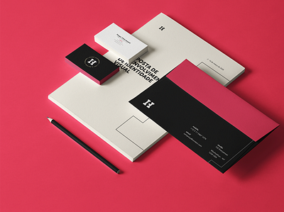 Personal Brand - Hugo Chermont brand branding colors design design gráfico graphic logo logo design mockup