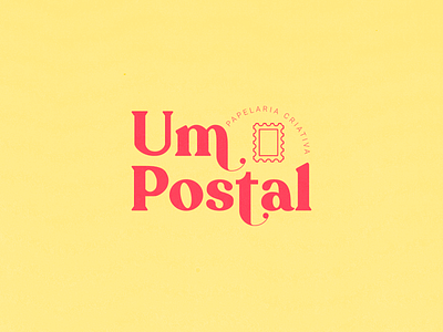 Um Postal | Rebranding brand branding graphic graphicdesign logo logo design stationery visual identity