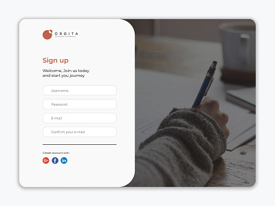 Sign up | Daily UI 001