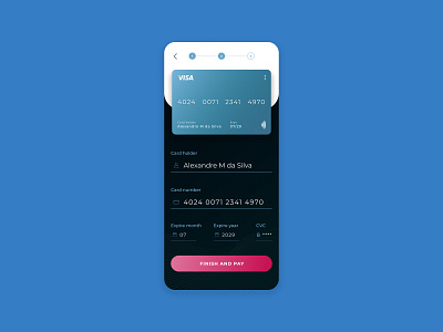 Daily UI 02 | Credit Card