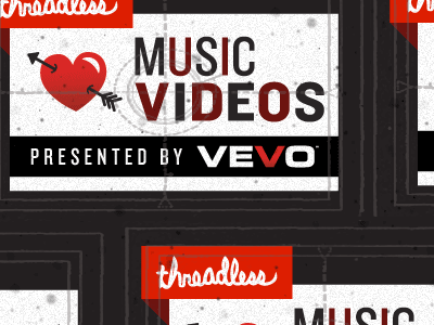 Threadless Loves Music Videos film heart music videos noise static threadless