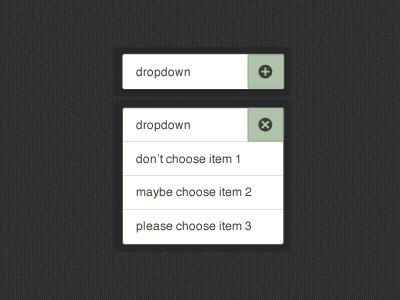 Simple Dropdown UI Element