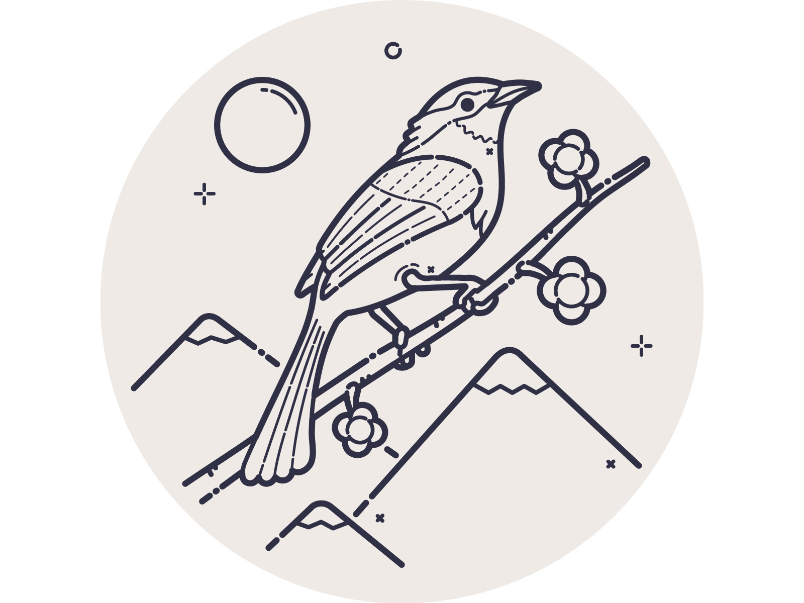 Wild Bird Icon by Maxim Kulikov on Dribbble