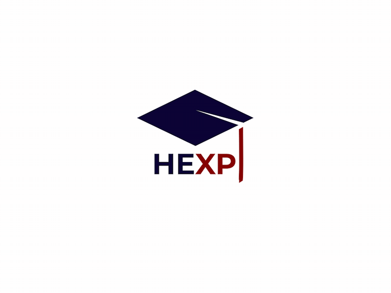 HEXP animation design flat illustration logo minimal motion motion design web