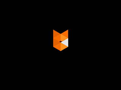 Fox mark fox logo mark minimal