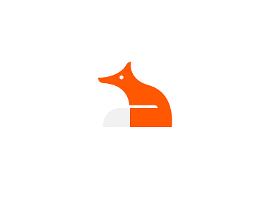 fox fox logo mark minimal