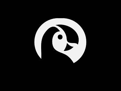 bird bird logo mark minimal parrot