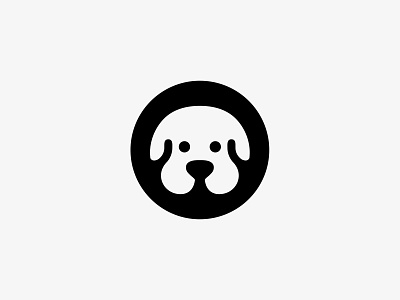 sdog dog head logo mark