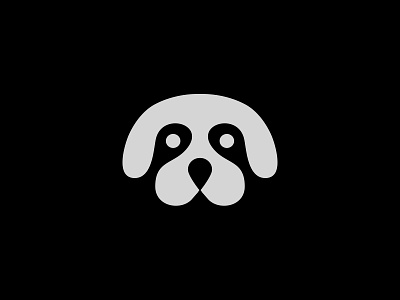 dog dog logo minimal
