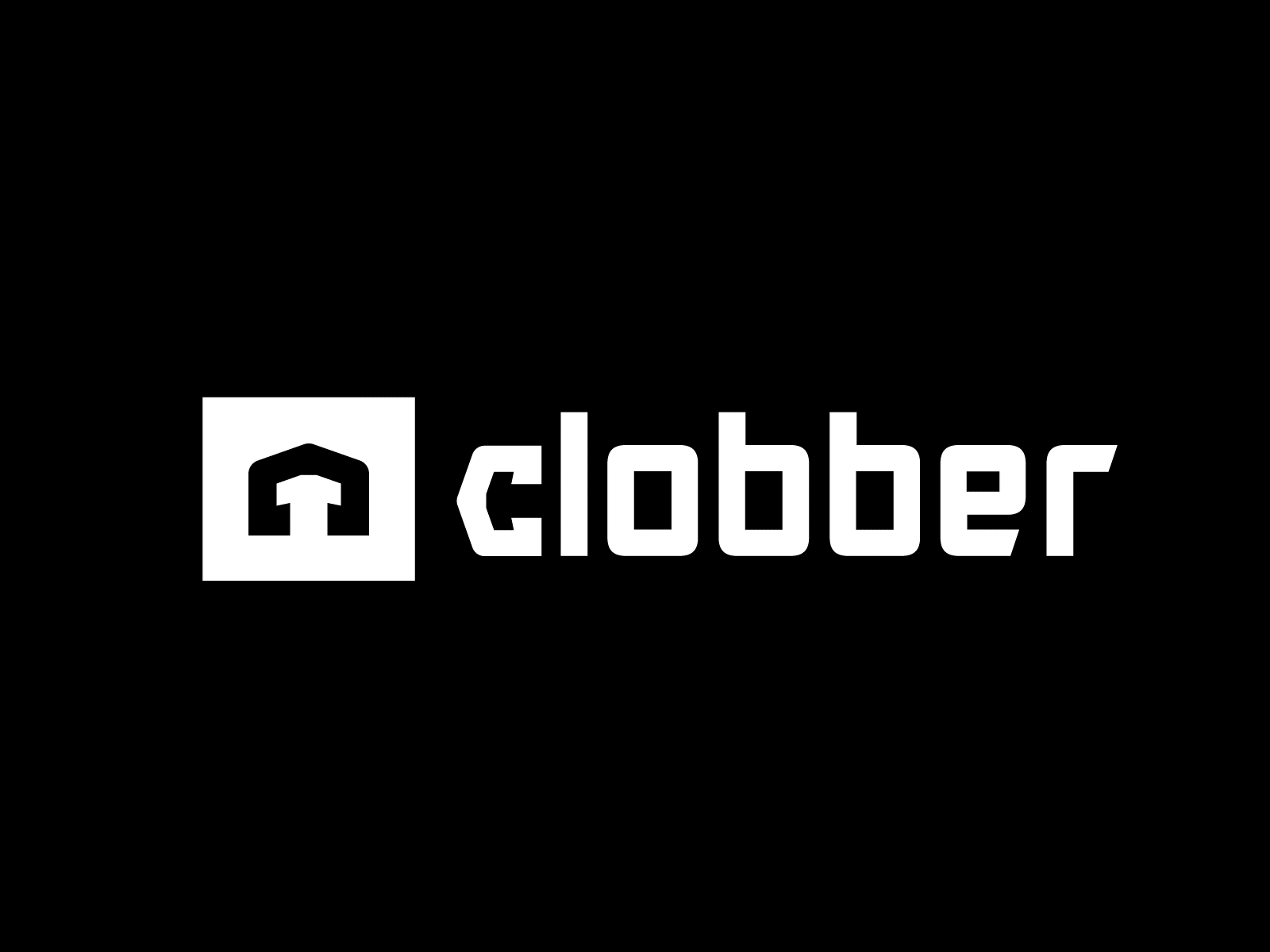 clobber c clothes house letter logo streetwear t shirt
