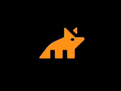 fox fox logo mark minimal