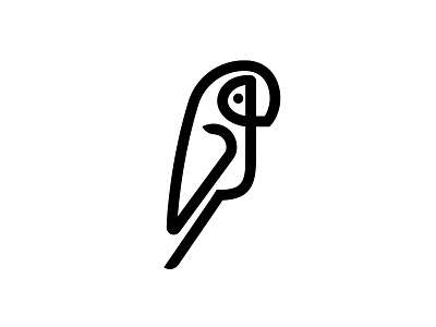 Parrot Bird bird logo parrot