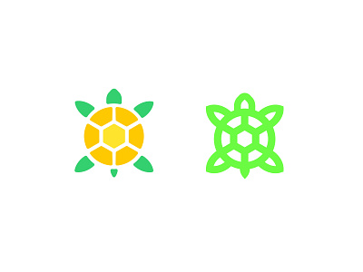 Turtle logo minimal turtle