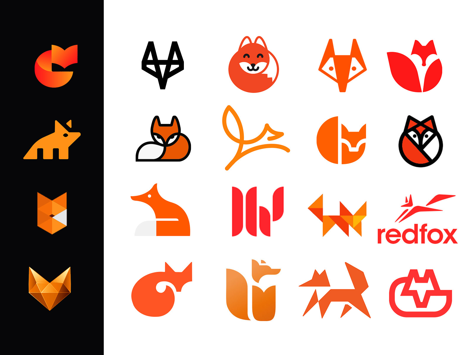 Fox Logos Huge Collection by Conceptic on Dribbble