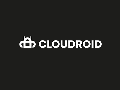 CLOUD DROID bot cloud code data droid logo system