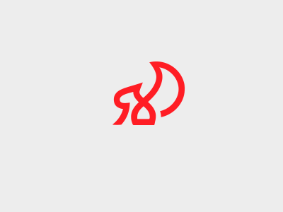 Squirrel logo minimal squirrel