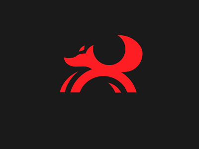 Fox Sign fox logo logos minimal