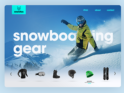 Snowboard site landingpage snowboard web webdesign