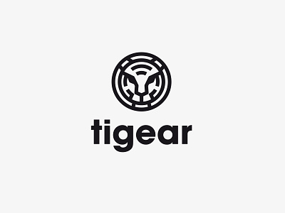 Tigear gear logo tiger