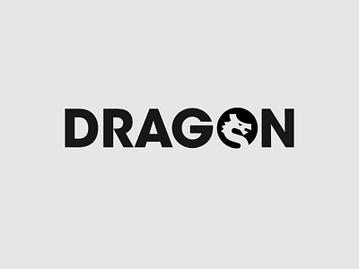 Dragon dragon logo mark