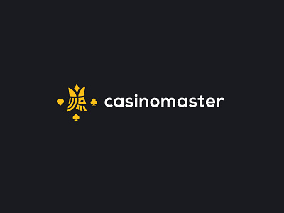 Casinomaster logo card casino king logo master poker