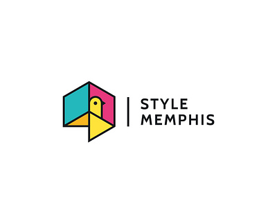 STYLE MEMPHIS illustration logo 品牌 图标