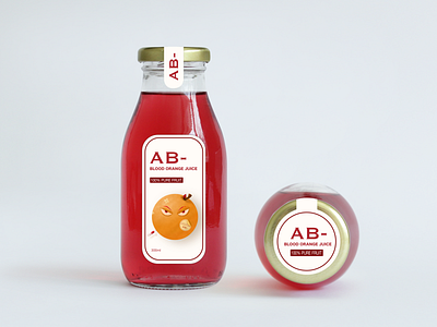 AB negative Mockup affinity designer blood branding design graphics illustration juice logo mock up mockup orange vector