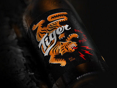 Tiger branding concept design idenit identity illustration label label design logo logodesigner