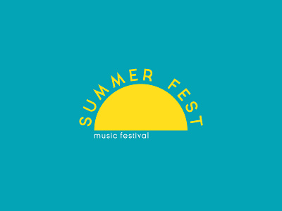 Summer Fest branding corporateidentity design graphicdesign identity logo music music festival startup