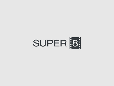 Super 8 branding corporate corporateidentity design film production graphicdesign identity logo logodesigner startup