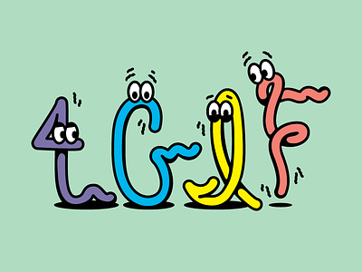 Happy Friday celebrate characters color friday friends glyph happy laugh party type typography weekend