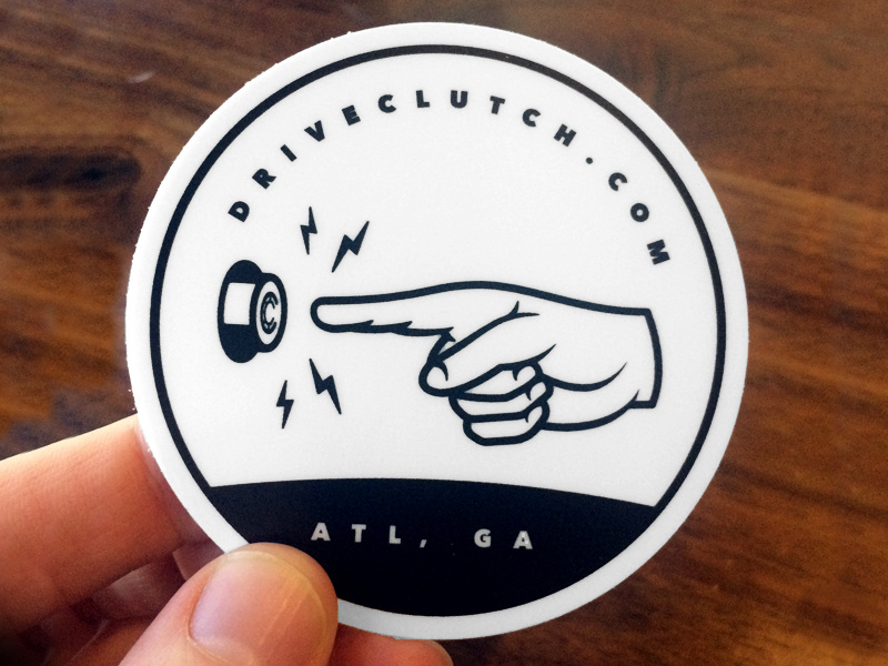 New stickers for Clutch by Mick Bailey on Dribbble