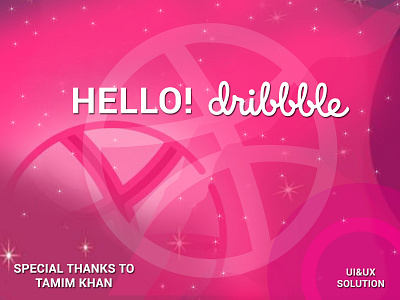 Hello Dribbble!