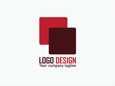 Box Layered Logo Design