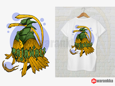 T-Shirt Design | Rajawali clothing concept design digital painting illustration tshirt