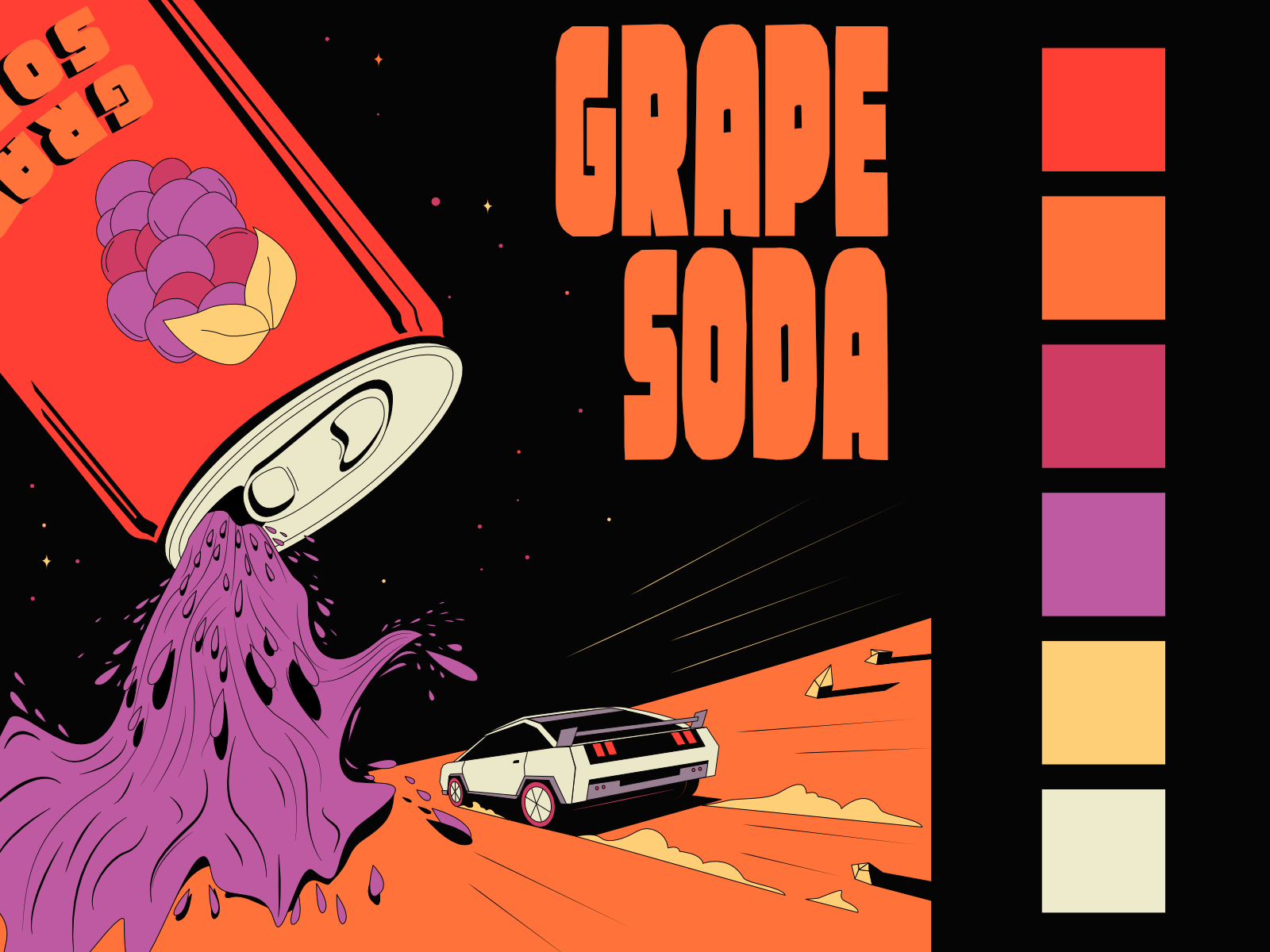 Grape Soda album art by Number1gun on Dribbble