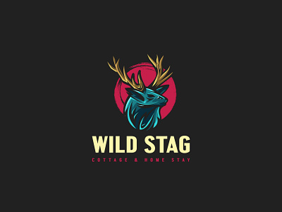 Wild Stag Logo Concept