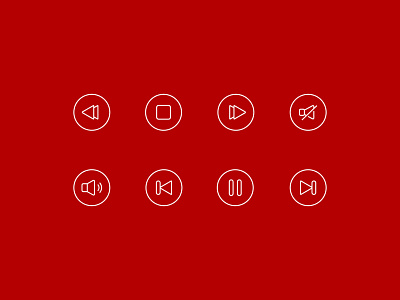 Web App Icons - Music Player