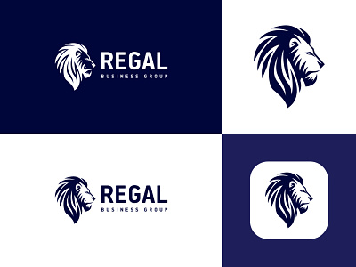 Regal Logo branding creative design flat identity logo minimal typography ui web