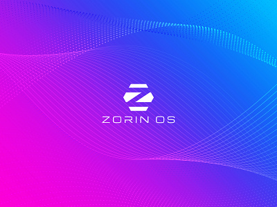 Zorin OS Wallpaper art branding creative design linux logo minimal open source typography ui ux wallpaper zorinos