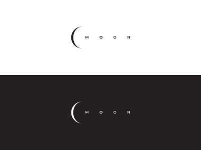 Moon Logo adobe app art artwork branding clean company creative design flat graphicdesign icon identity illustrator lettering logo minimal typography vector web